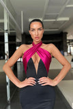 Gorgeous Halter Sleeveless Mermaid Evening Dress Long On Sale BM bride