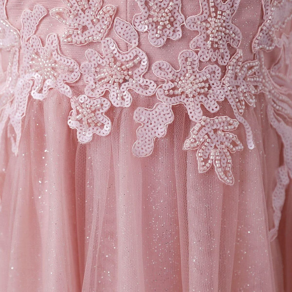 BMbride Women's Beading Sweetheart Ball Gown Tulle Layed Long Quinceanera Dress