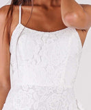 Strapless Spaghetti Strap Mermaid Prom Dress with Slit BM bride