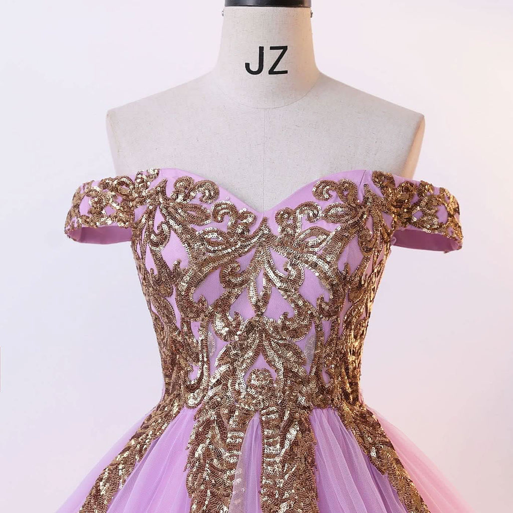 BMbride Women's Beading Sweetheart Ball Gown Tulle Layed Long Quinceanera Dress