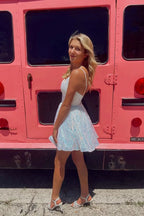 Cute Strapless Black Tulle Short Homecoming Dresses BM bride