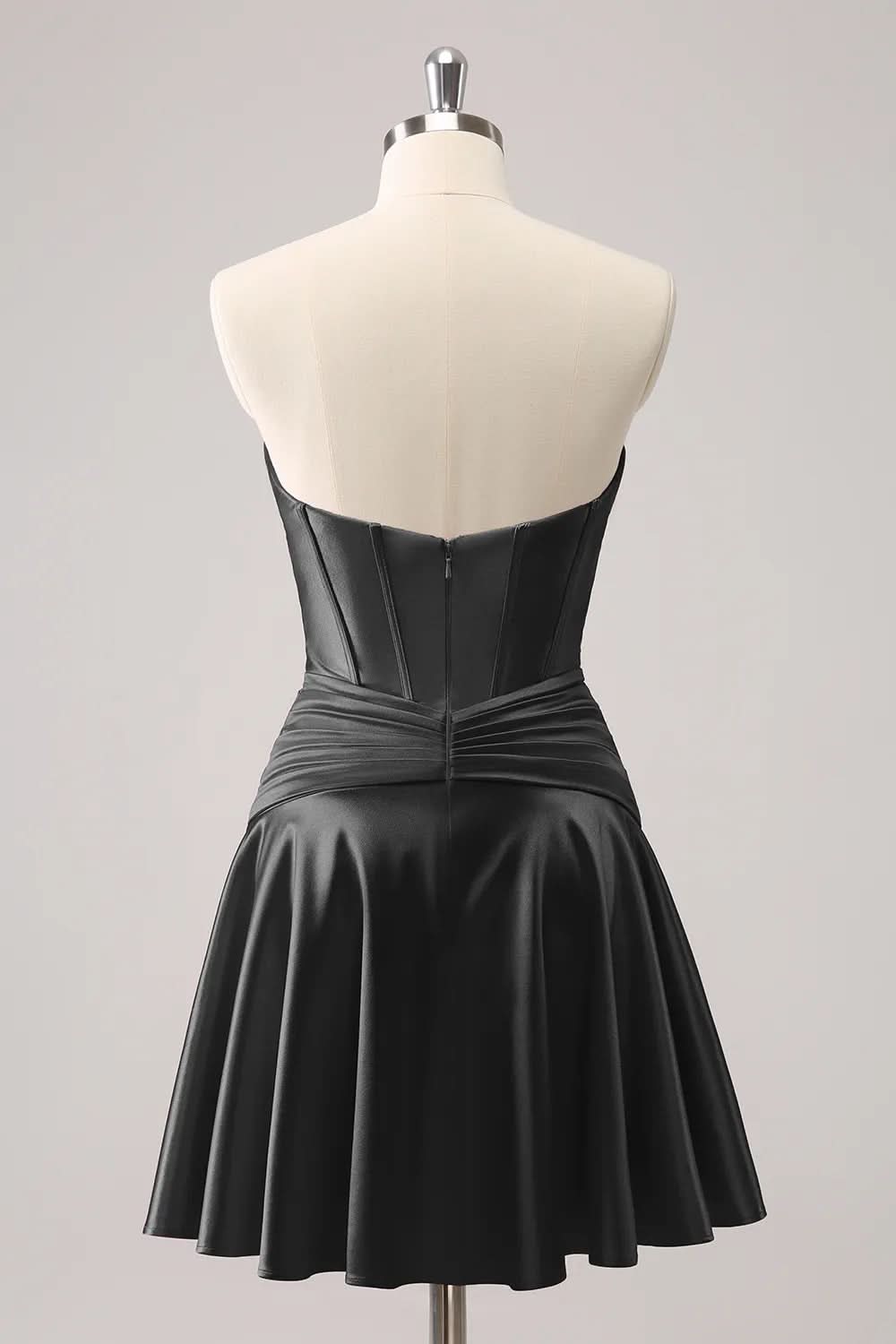 Fuchsia Sweetheart Corset A Line Short Homecoming Dress Bmbride
