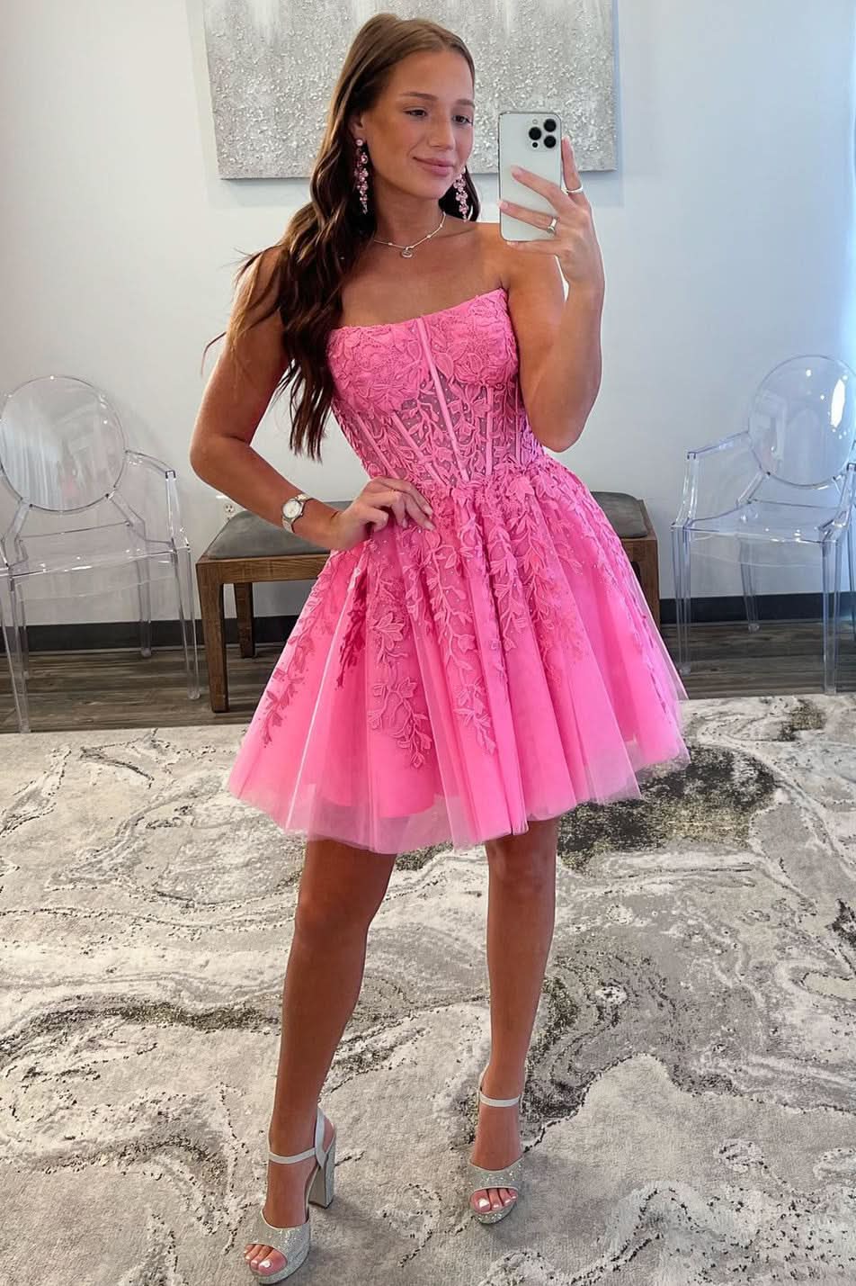 Shimmering Blue Sequin Tight Spaghetti Straps Homecoming Dress with Flounce Hem BM bride