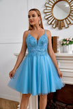 Chic Short Sheath Sequin Homecoming Dress BM bride