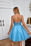 Chic Short Sheath Sequin Homecoming Dress BM bride