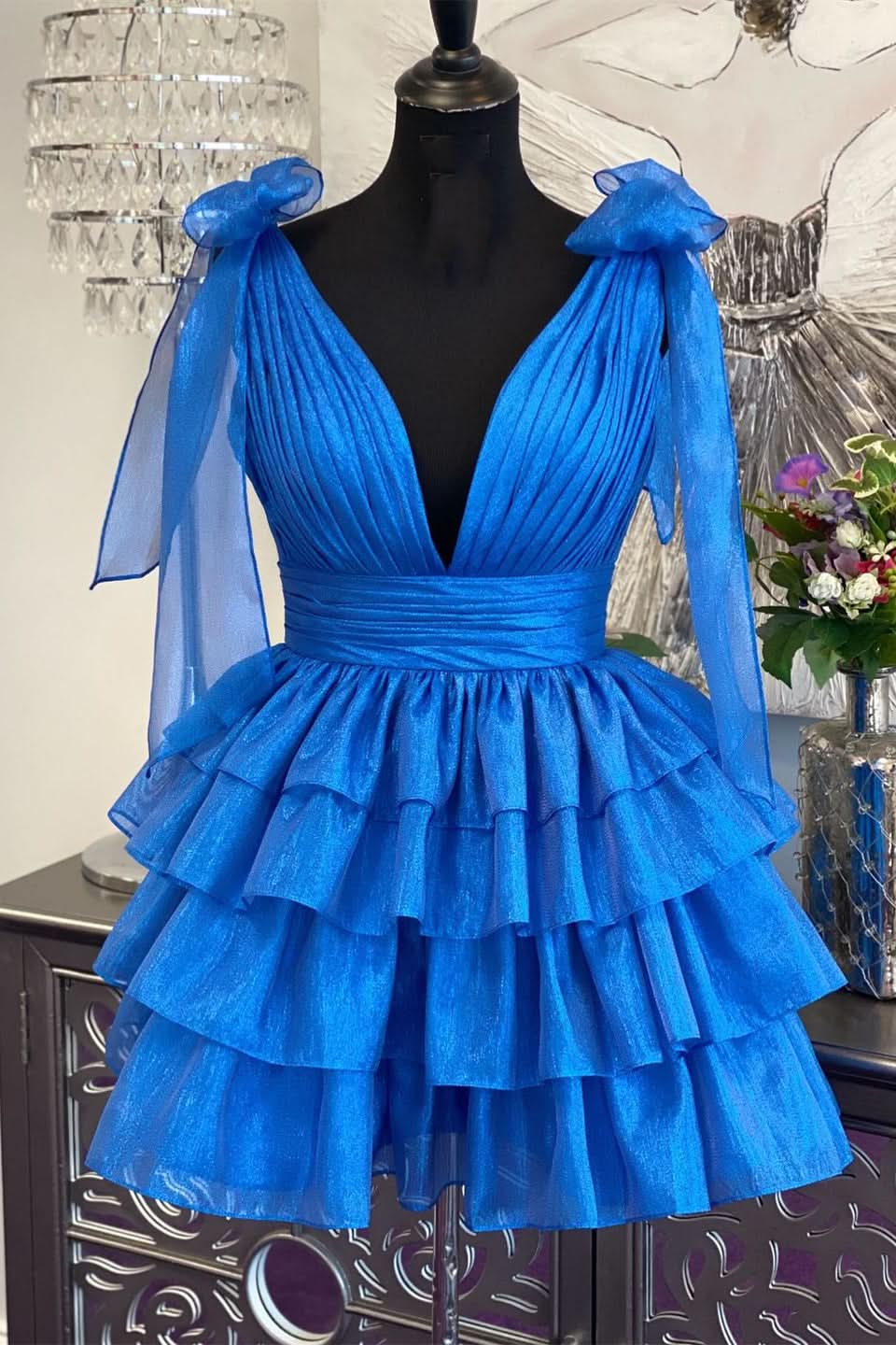 Unique Hot Pink Hollow Short Homecoming Dress BM bride