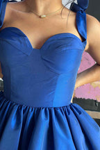 Pink Ruched Corset A-Line Short Homecoming Dress Bmbride