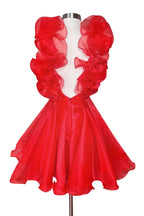 Nerissa |A Line Organza V Neck Homecoming Dress BM bride