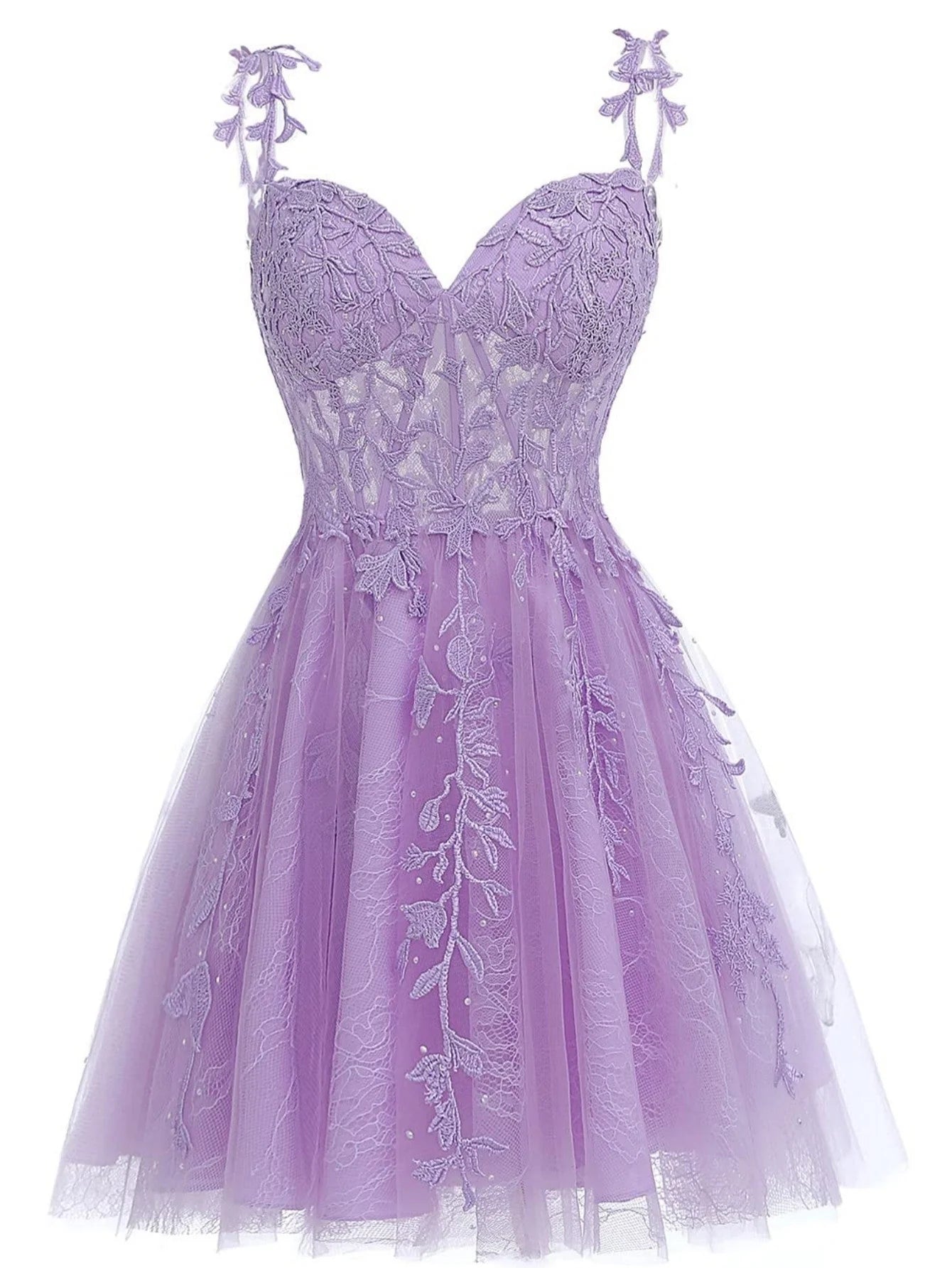 Sweet A-Line Mint Appliques Short Homecoming Dresses BM bride