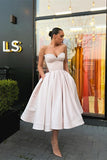 BMbride A-line Sweetheart Short Prom Dresses with Beadings BMbride