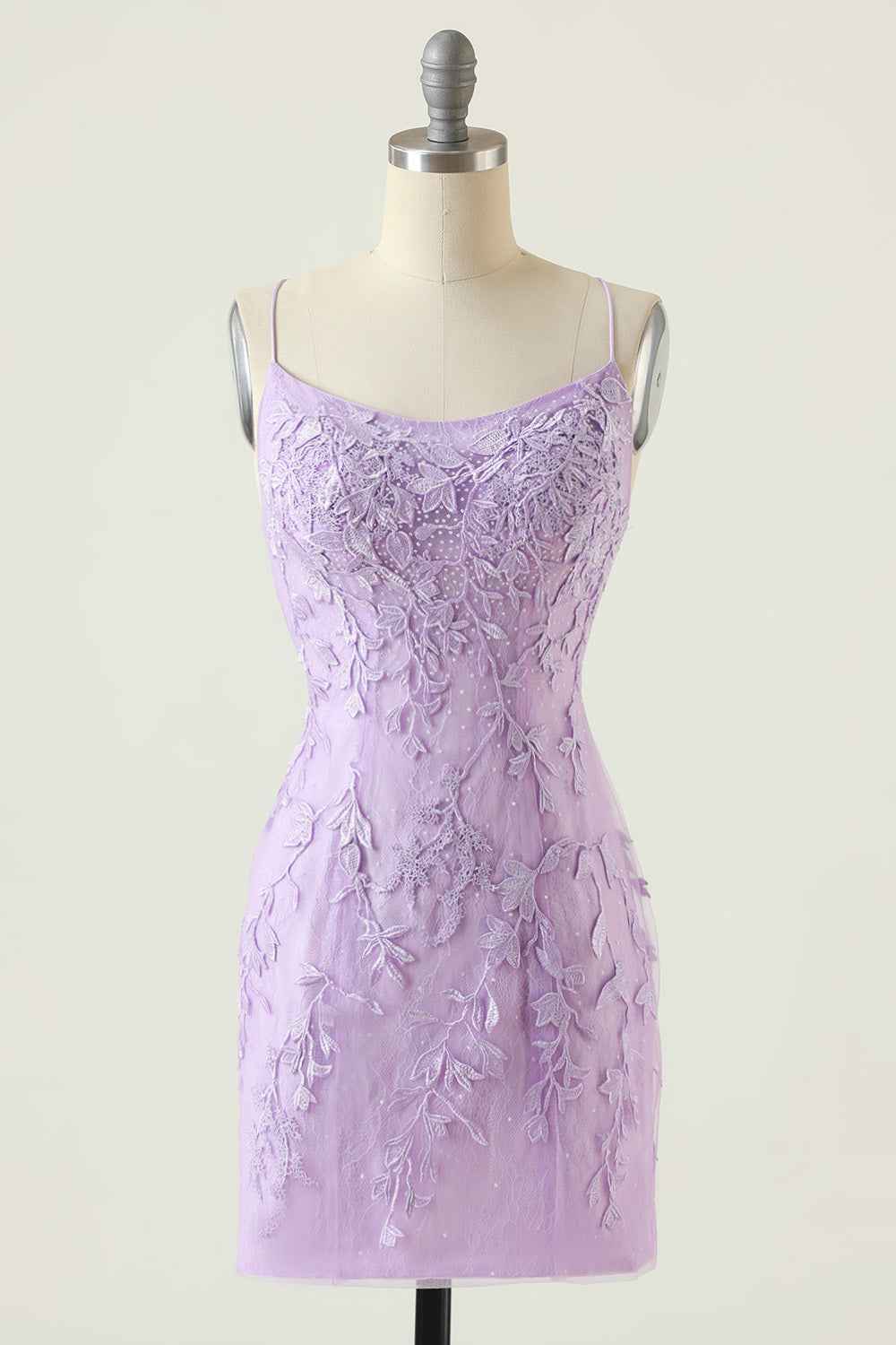 Sky Blue Short Tight Homecoming Dress with Lace Beading