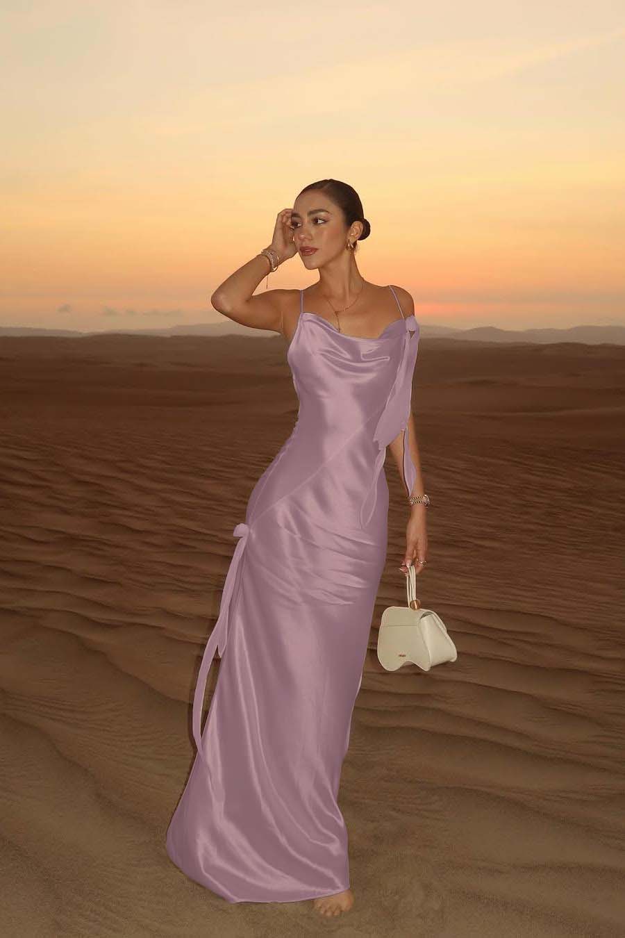 Spaghetti Strap Backless Sleeveless Long Mermaid Prom Dress With Pleated