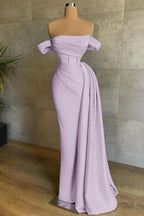 Beautiful White Pleated Bateau Sleeveless Prom Dress BM bride