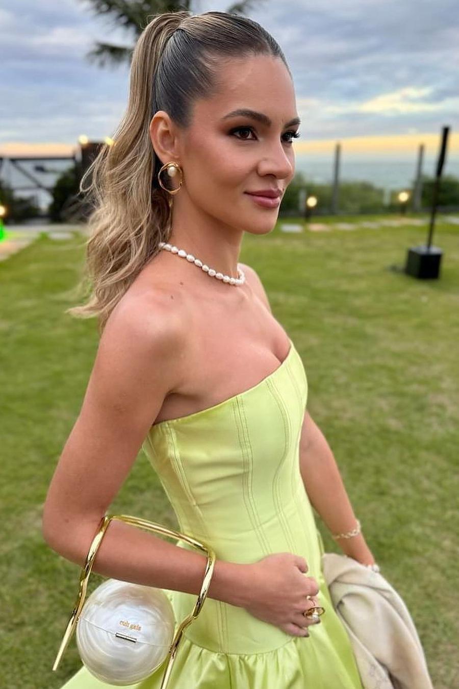 Chic Strapless Sleeveless Bateau Long Prom Dress With Pleated BMBRIDE