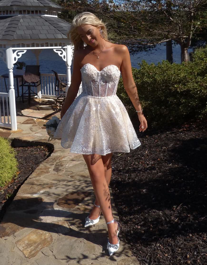 Dreamy A-Line Sweetheart Homecoming Dress for a Timeless Appeal BM bride