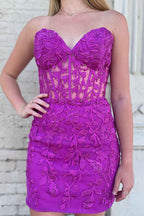 Mint Lace Sweetheart Tight Short Homecoming Dress Bmbride