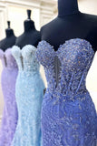 Elegant Black Sweetheart Lace Appliques Mermaid Long Prom Dress for a Classic Look BM bride