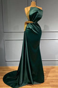 BMbride Beautiful evening dresses long green | Prom dresses in glitter BMbride