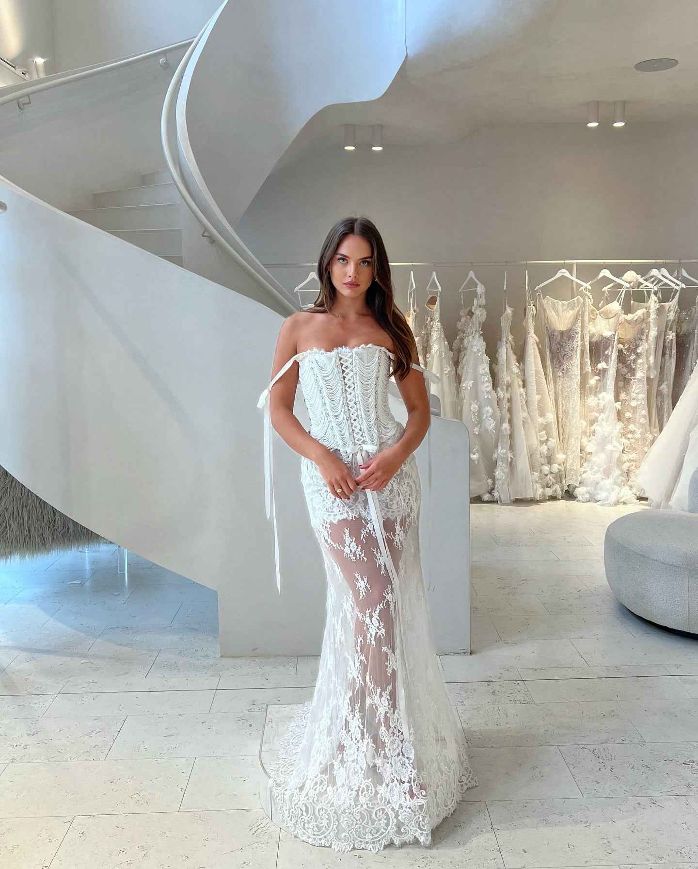 Bmbride ivory wedding dress trend 2025 Bmbride