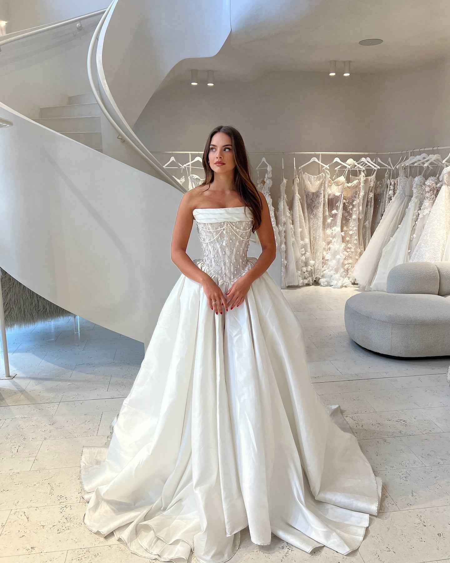 Bmbride ivory wedding dress trend 2025 Bmbride