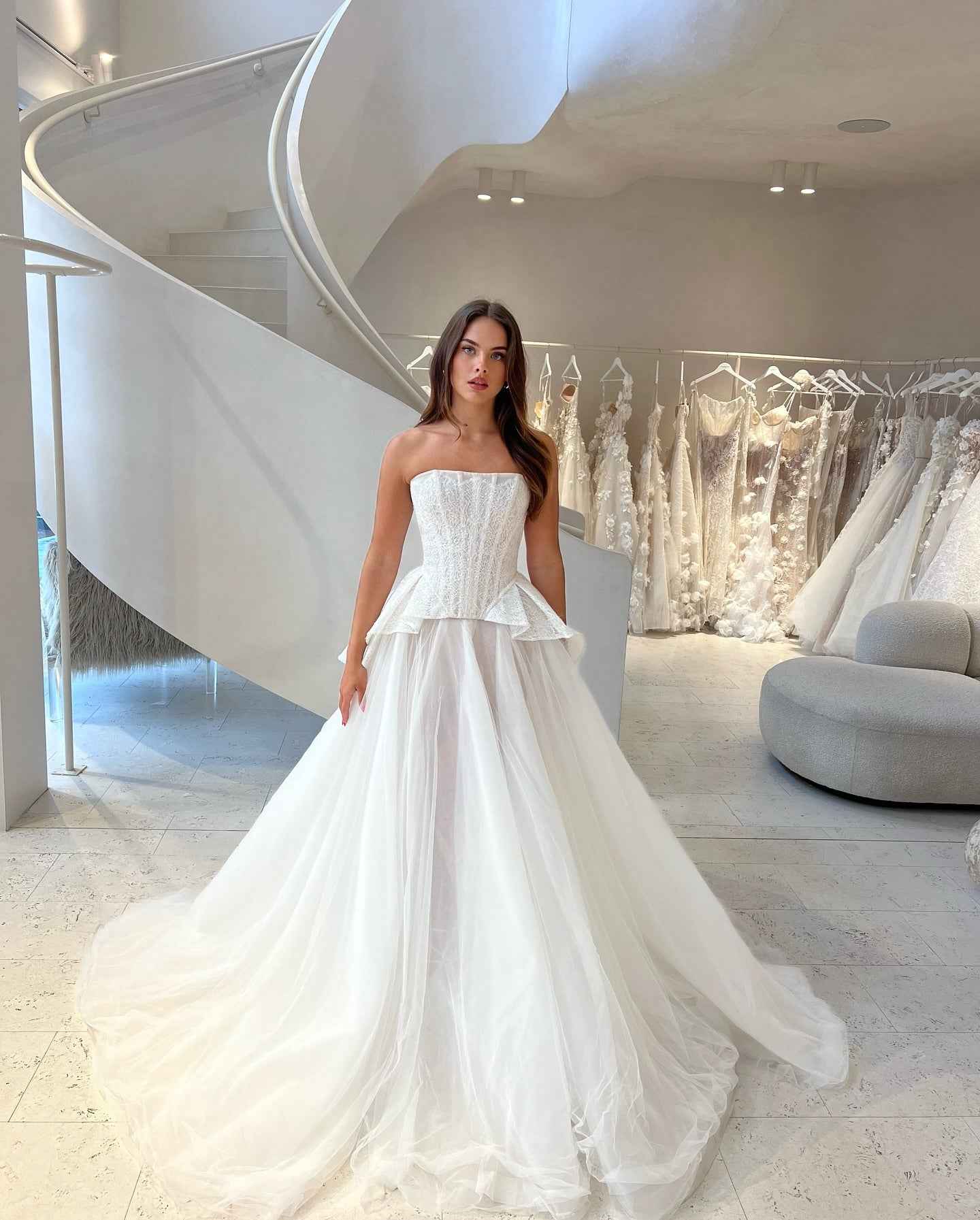Bmbride ivory wedding dress trend 2025 - Bmbride