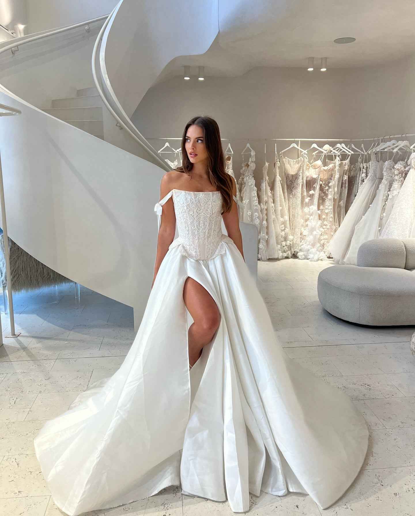 Bmbride ivory wedding dress trend 2025 - Bmbride