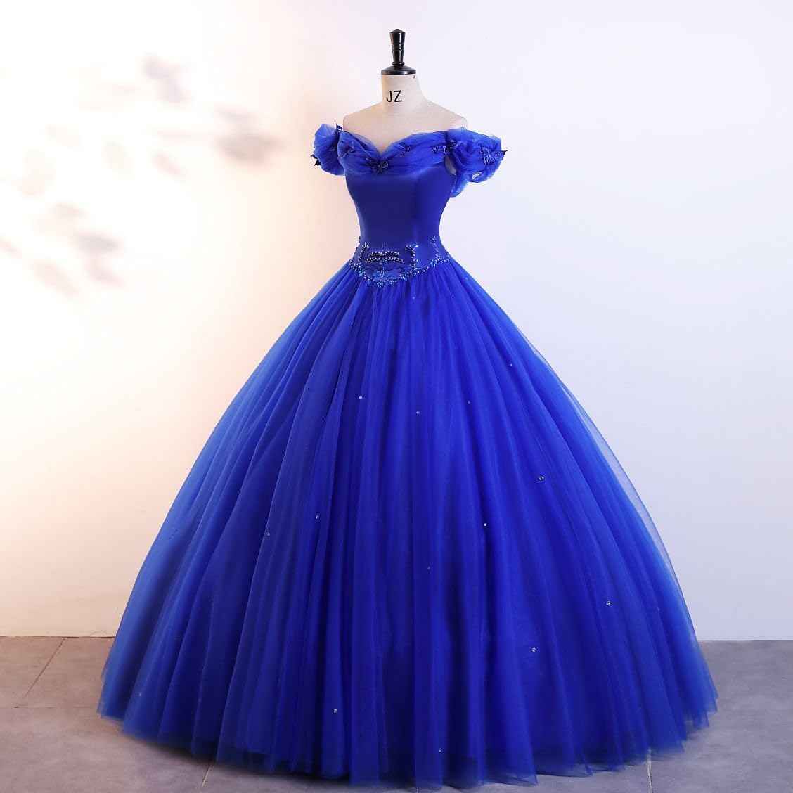 BMbride Women's Beading Sweetheart Ball Gown Tulle Layed Long Quinceanera Dress - Bmbride
