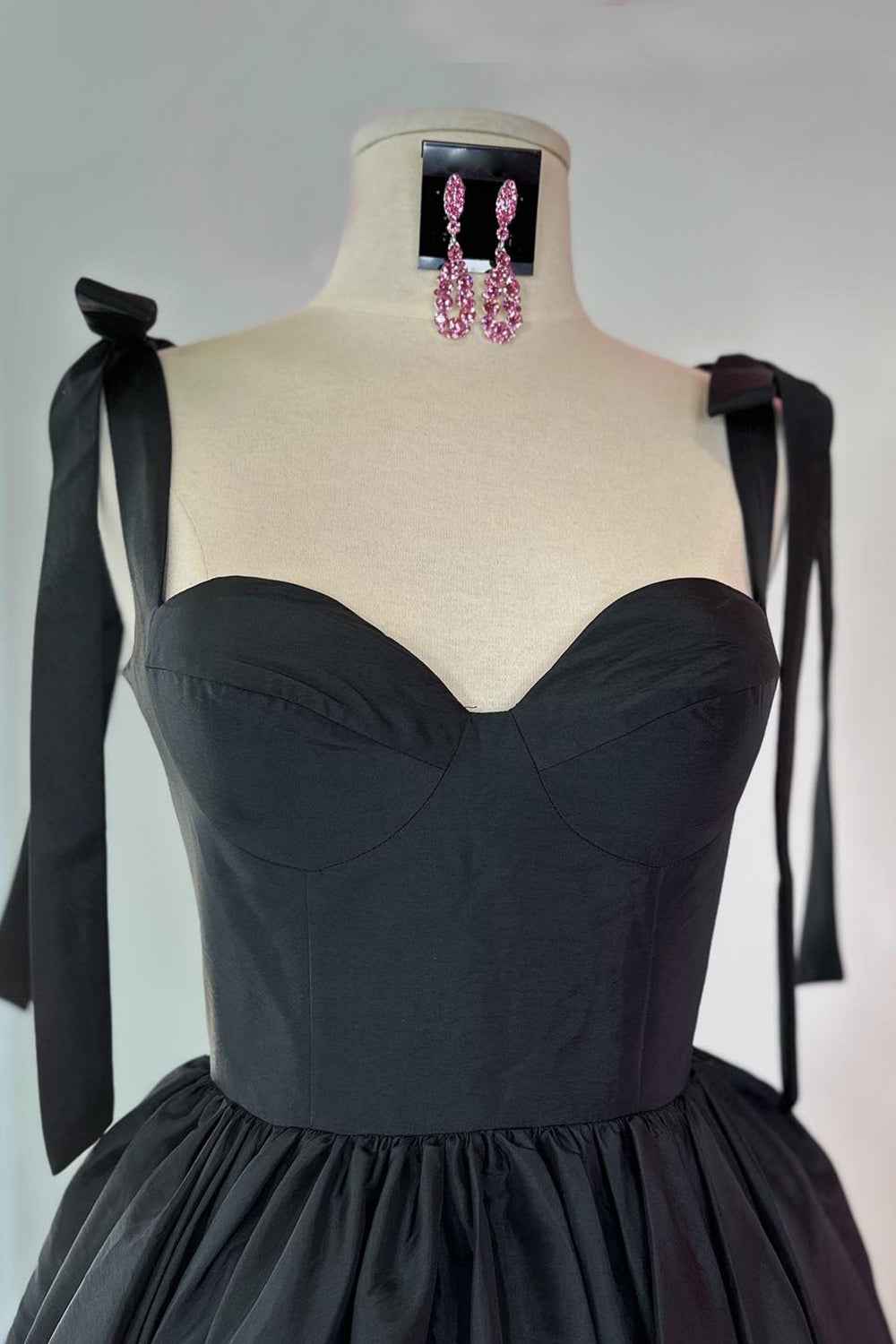 Simple Pink Corset A-Line Ruched Short Homecoming Dress Bmbride