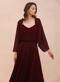 Chiffon Long Sleeves Special Occasions Wrap BMbride