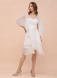 Chiffon Special Occasions Wrap White BMbride