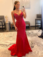 Stylish Pleated Criss Cross Straps Metallic Long Prom Dress with a Flattering Fit BM bride