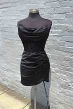 Red Corset Asymmetrical Tight Short Homecoming Dress Bmbride