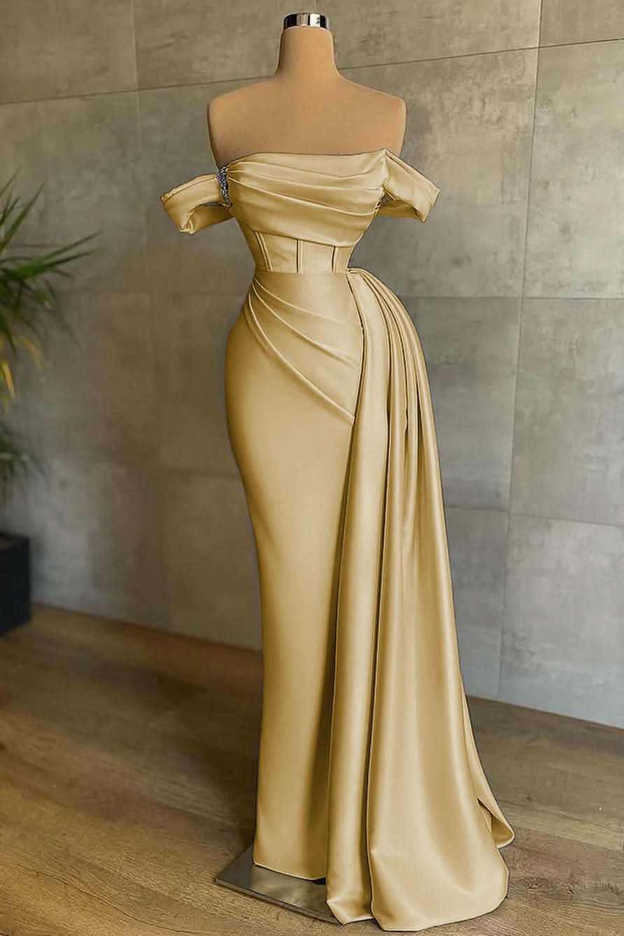 Beautiful White Pleated Bateau Sleeveless Prom Dress BM bride