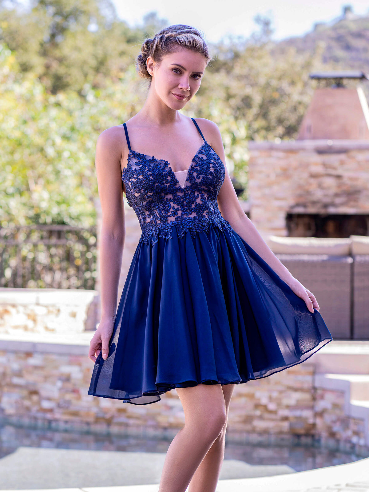 Chic Sheath Long Sleeve Fringe Sequins Homecoming Dress BM bride