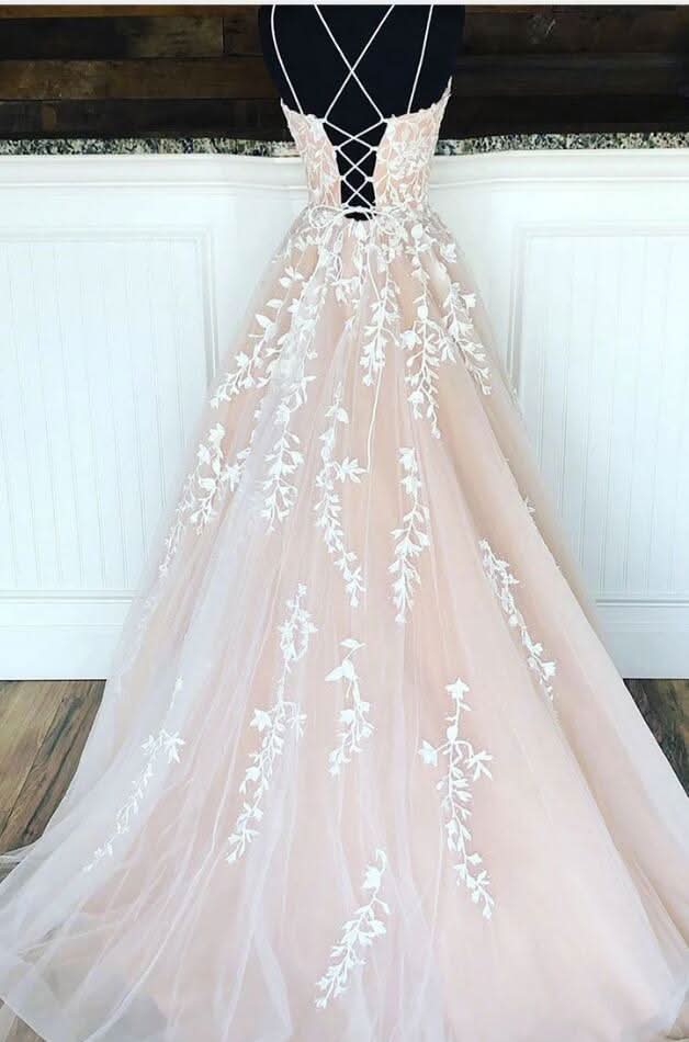 BMbride Designer Evening Dresses Long With Lace BMbride