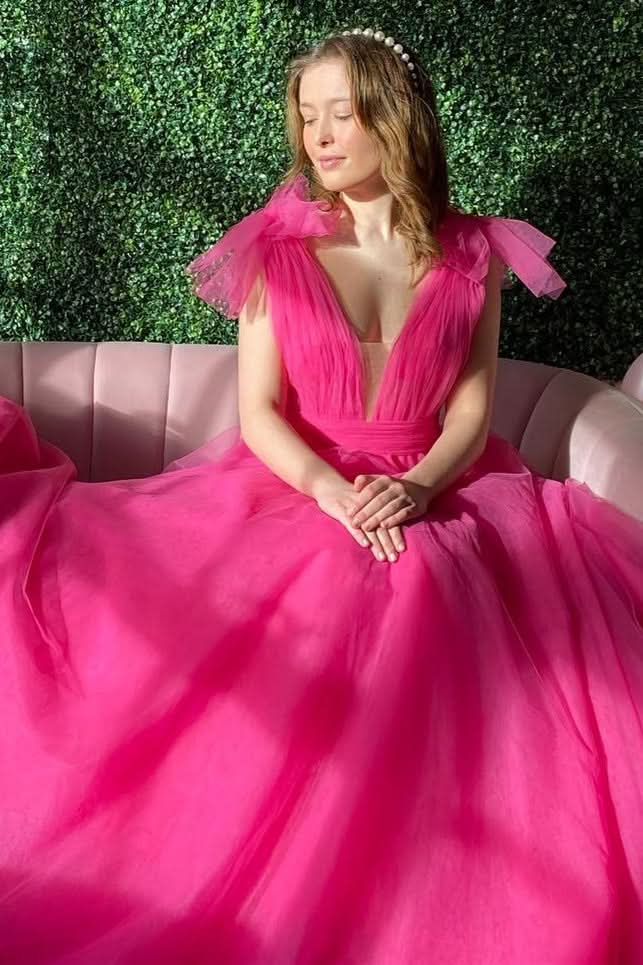 Alluring Mermaid One-Shoulder Fuchsia Long Prom Dress for a Bold Statement BM bride