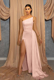 Sky Blue Sleeveless Split Mermaid Evening Dress with Sequins BM bride
