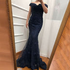 Elegant Dusty Pink Sequin Appliques Prom Dress, Mermaid V-Neck with Beads BM bride