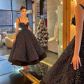 Gorgeous Spaghetti-Strap Sweetheart Ball Gown Prom Dress with Beads and Lace BM bride