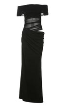 Off the Shoulder Strapless Sleeveless Long Prom Dress With Pleated