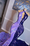 Elegant Sleeveless Halter Evening Dress with Appliques BM bride