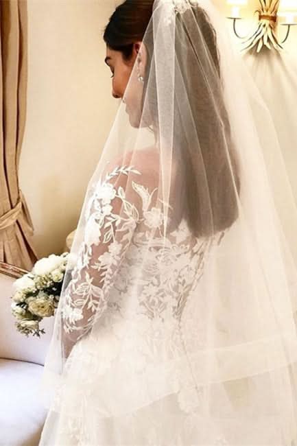 BMbride Elegant A Line Wedding Dresses With Sleeves Wedding dresses with lace BMbride