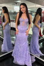 Elegant Black Sweetheart Lace Appliques Mermaid Long Prom Dress for a Classic Look BM bride