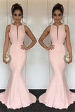 Pink Mermaid Long Evening Dress BM bride