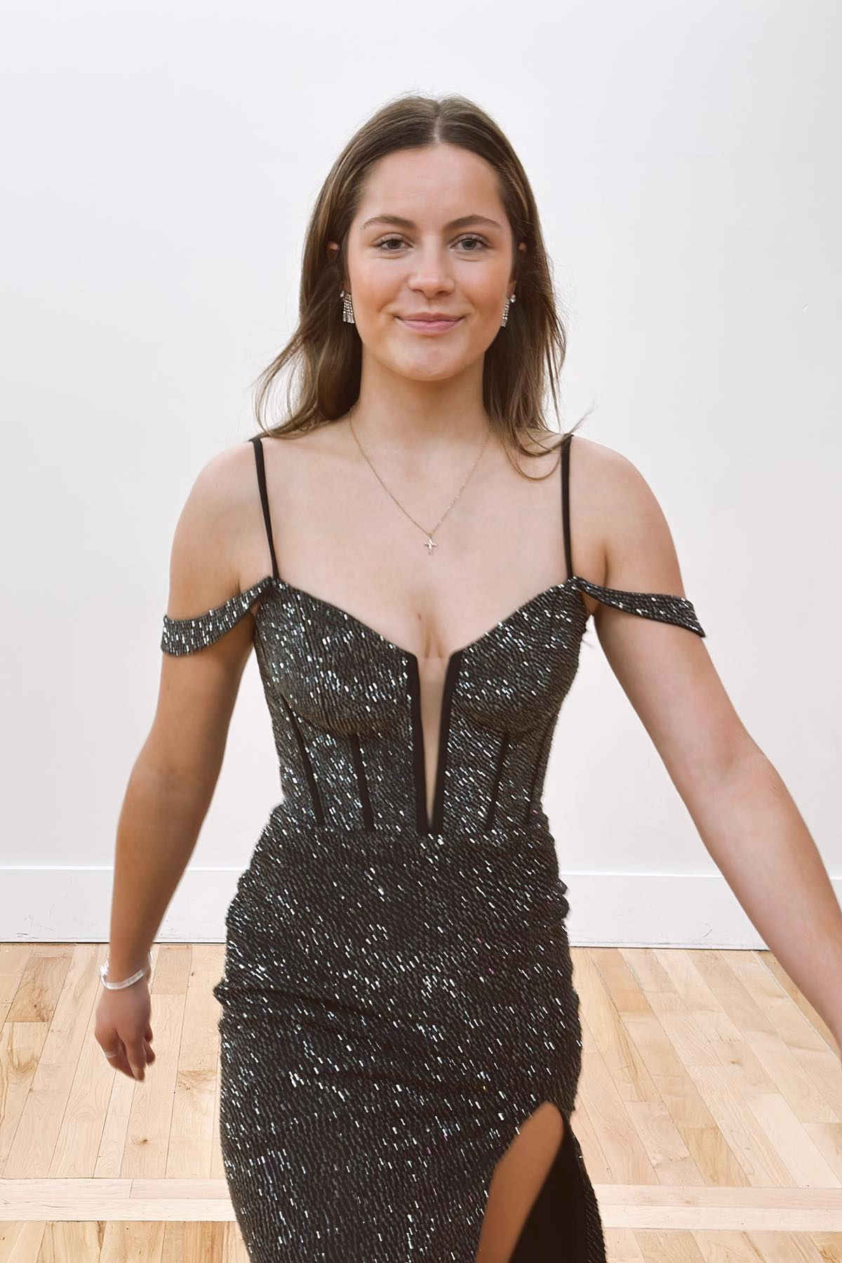 Captivating Deep Purple Sweetheart Lace Mermaid Prom Dress with Stunning Slit BM bride