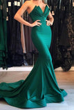 BMbride Green Mermaid Evening Gown Long Party Gowns BMbride
