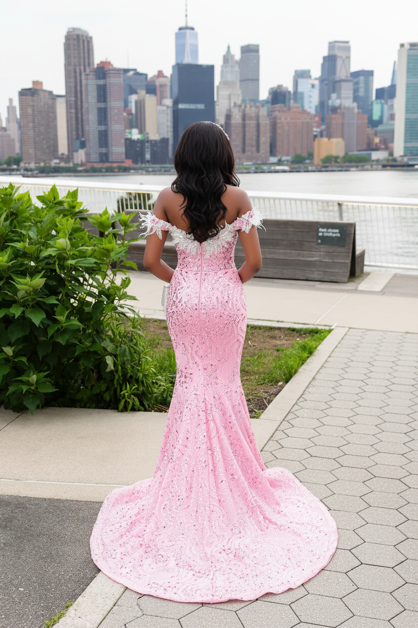 The Pink Perfection - Back View
