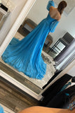 Elegant Hunter Green Rhinestones Strapless A-Line Prom Dress with Sleeves BM bride