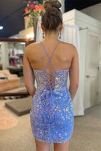 Charming Off-the-Shoulder Lace Sheath Homecoming Dress BM bride