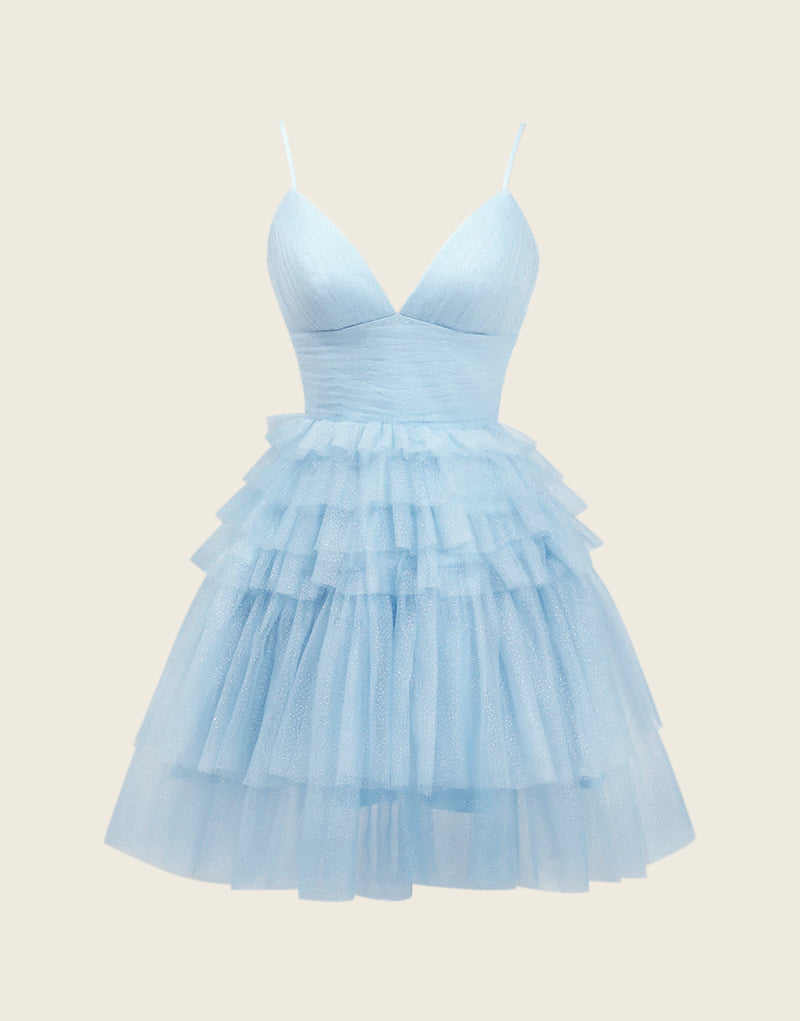 Eye-Catching Sweetheart Gold Metallic A-Line Ruffle Homecoming Dress BM bride